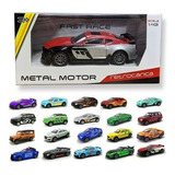 Autos Corsa Pullback Escala 1:43 Antex 4064 Coleccion Ed Color Multicolor