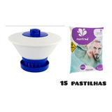 Clorador Flutuador Para Piscinas Com 15 Pastilha 200gr