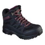 Calzado De Seguridad Mujer Skechers Work Pomeria 108002-bkpr