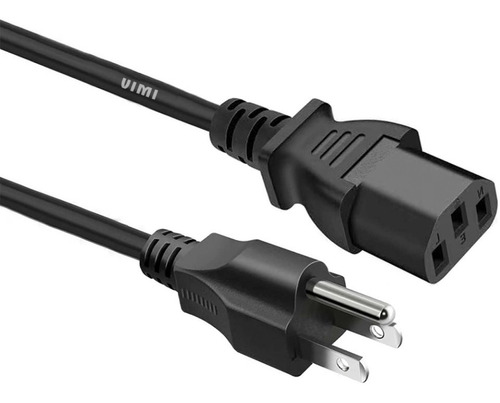 Cable De Corriente Para Cpu Monitor Pc 1.50m Longitud