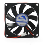 Micro Ventilador Fan Cooler 80x80x15 Mm 12v Dc Mini 8cm Hs