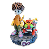 Izzy E Tentomon  (coleção Action Figure Digimon) 
