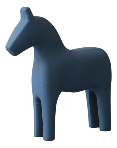 Estátua De Trojan Nórdica Escultura De Cavalo De Madeira