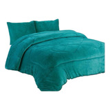 Cobertor Plush Con Chiporro 2 Plazas + 2 Fundas Almohada