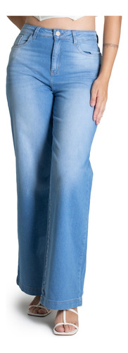 Calça Jeans Sawary Wide Leg - 276386