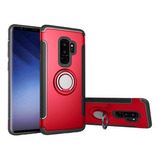 Funda Reforzada Anillo V1 Compatible Con Samsung S9