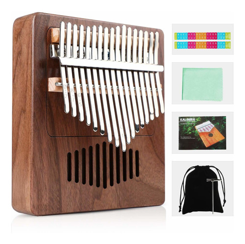 Kalimba Piano Pulgar 17 Teclas Hunyyn Mbira Arpa De Mano Pia