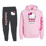 Conjuntos Sudadera Hello Kitty Sudadera+ Buzo 