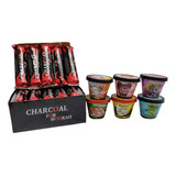 6 Melazas Hookah De 50g 1 Caja De Carbón Hookah