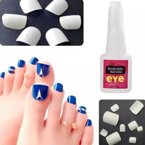 Unhas Tips Para Pé Para Alongamento De Unhas De Gel 100unid