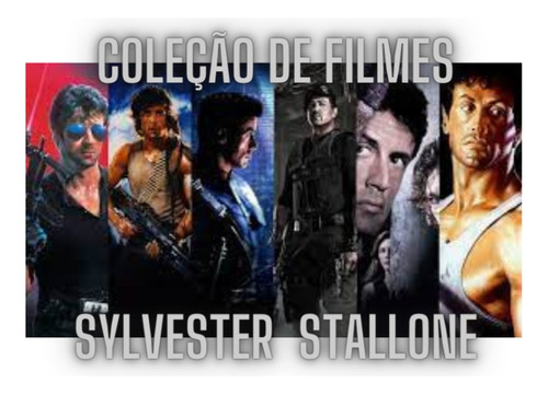 Pen Drive 35x1 Filmes Sylvester Stallone Sessão Pipoca Dubla