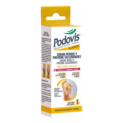 Podovis Crema para Pies Callos y Pies Agrietados Sin Fragancia | Meses sin interés