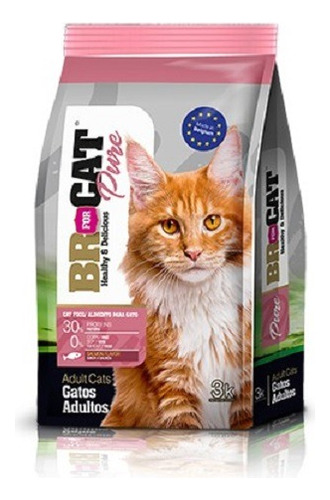Br For Cat Adultos Salmon 3kg