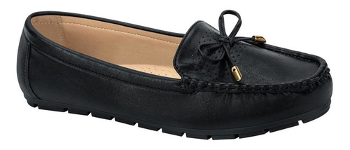 Zapato Mocasin De Dama  Shosh 1103 Color Negro