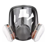 Máscara De Gas De Protección Facial Para Pintura Y Pulido