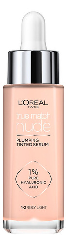 Base De Maquillaje Líquida L'oréal Paris True Match True Match Serum True Match Serum Tono 1-2 Rosy Light - 30ml 101g