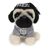 Gund Doug The Pug - Sombrero De Pizza De Peluche Con Forma D