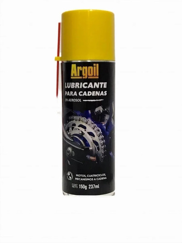 Lubricante Cadena Moto En Aerosol Argoil . Wagner Motos 