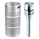 Barril Chopp 30 Litros Inox 304 Destravado