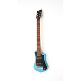 Höfner Guitarra Viaje Shorty - 2 Mics - Escala 62.8cm - Blue