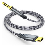 Cable Usb C A Conector Auxiliar De Audio De 0.138 In Tipo C