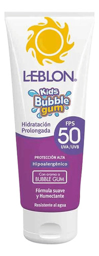Protector Solar Leblon Kids Bubble Gum 190g Fps 50 Kids