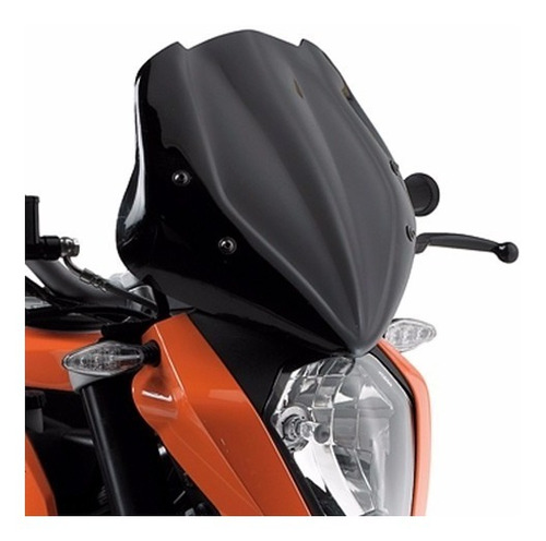 Parabrisa Deflector Kappa Ktm Duke 200 390 Negro Moto Delta