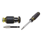 Klein Tools 32308 Destornillador Rechoncho Multibit Y Des