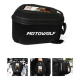 Bolso Tanque Moto Motowolf Touch Waterproof Mochila Pem