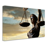 Cuadro Justicia Derecho Canvas Grueso Cly17 90x60