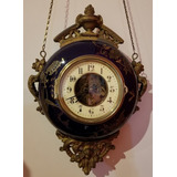 Reloj Frances Original De Pared Antiguo - Funciona-