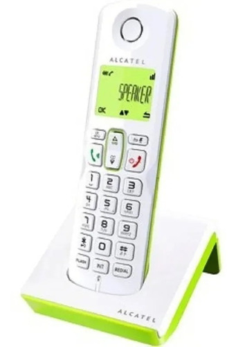 Telefono Inalambrico Alcatel S250 Con Altavoz Verde