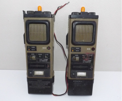 Antigo Radio Comunicador General Elétric P/ Restaurar (par)