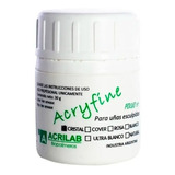 Polimero Polvo Acrilico Acryfine Cristal Esculpidas X 30 Gr