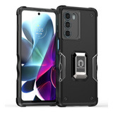 Case Anti Impacto D3 Com Anel Para Motorola Moto G200