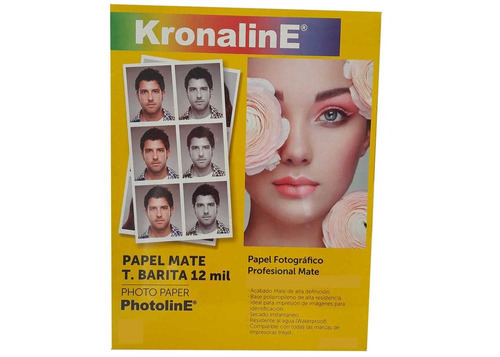 Papel Fotografico Kronaline Pb100 Barita Mate Carta 100h 260