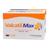 Valcatil Max D3 Anticaída Cabello 60 Cápsulas