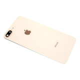 2x Refaccion Tapa Trasera Cristal Para iPhone 8 Plus Gold