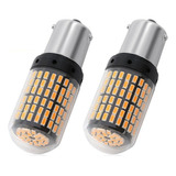 Kit Par Luces 144 Led 1156 Un Contacto Viraje Reversa Freno