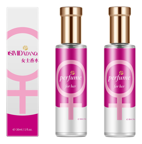 Perfume Gender Nature Seduction De 30 Ml, 2 Unidades De Larg