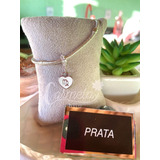 Pulseira Prata Com Berloque De Signo (virgem)