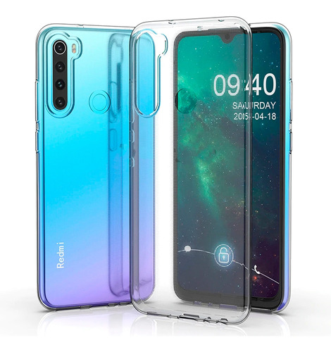 Funda Estuche Transparente Para Xiaomi Note 8