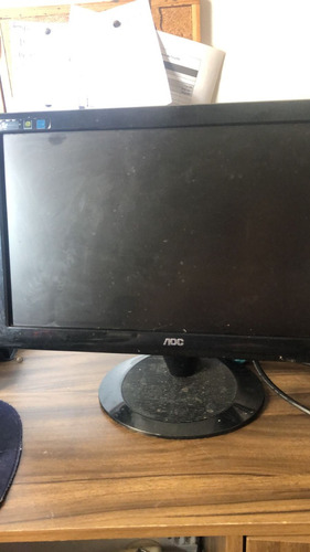 Monitor Aoc 18.5  936swa  Com Defeito Na Tela