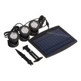 Lámpara Solar Subacuática 3 Super Brillante 18 Leds Luz Proy