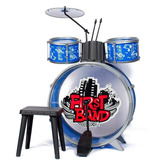 Bateria Musical P/ Niños Faydi First Band Musica Juguete