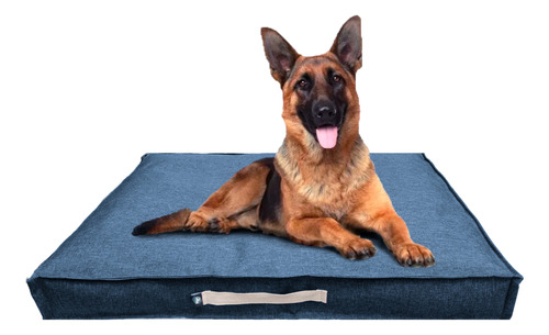  Colchon Cama Perro Antidesgarro Funda Extraible  85x65x10 L