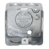 Pack X10un. Caja Luz Para Embutir Mignon 5x5 D Chapa C/env