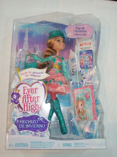 Ever After High Hija De Cenicienta Ashlynn Ella Hechizo Invi