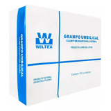 Clamp Umbilical Descartável Estéril Com 100 Unidades Wiltex