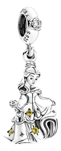 Dije Charm Princesa Bella Disney P Pulsera Pandora Importado